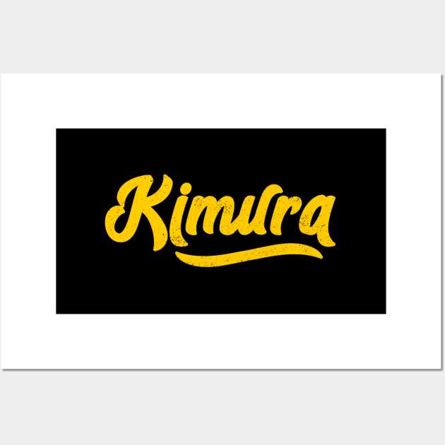 Kimura Bjj Brazilian Jiu-Jitsu Mma Wall Art by SperkerFulis